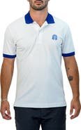Maceoo Mozartsquaretip White Cotton Polo