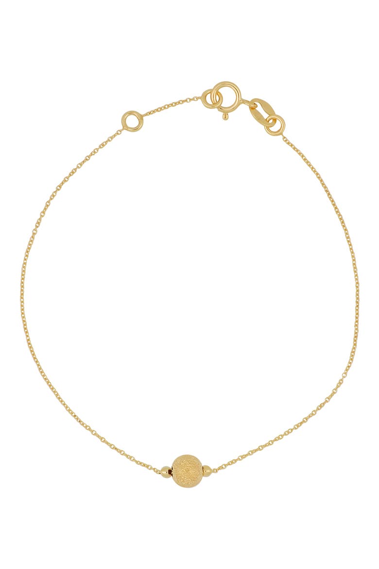 14K Gold Chain Bracelet, Main, color, 14K YELLOW GOLD