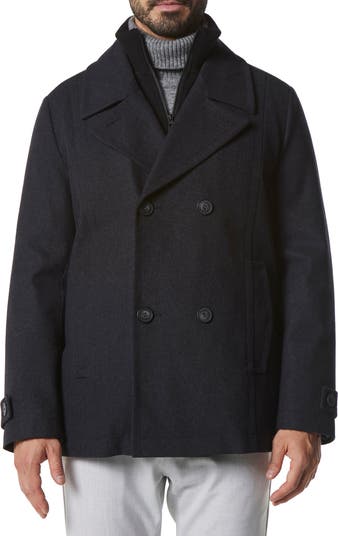 Marc New York Danton Water Resistant Peacoat | Nordstromrack