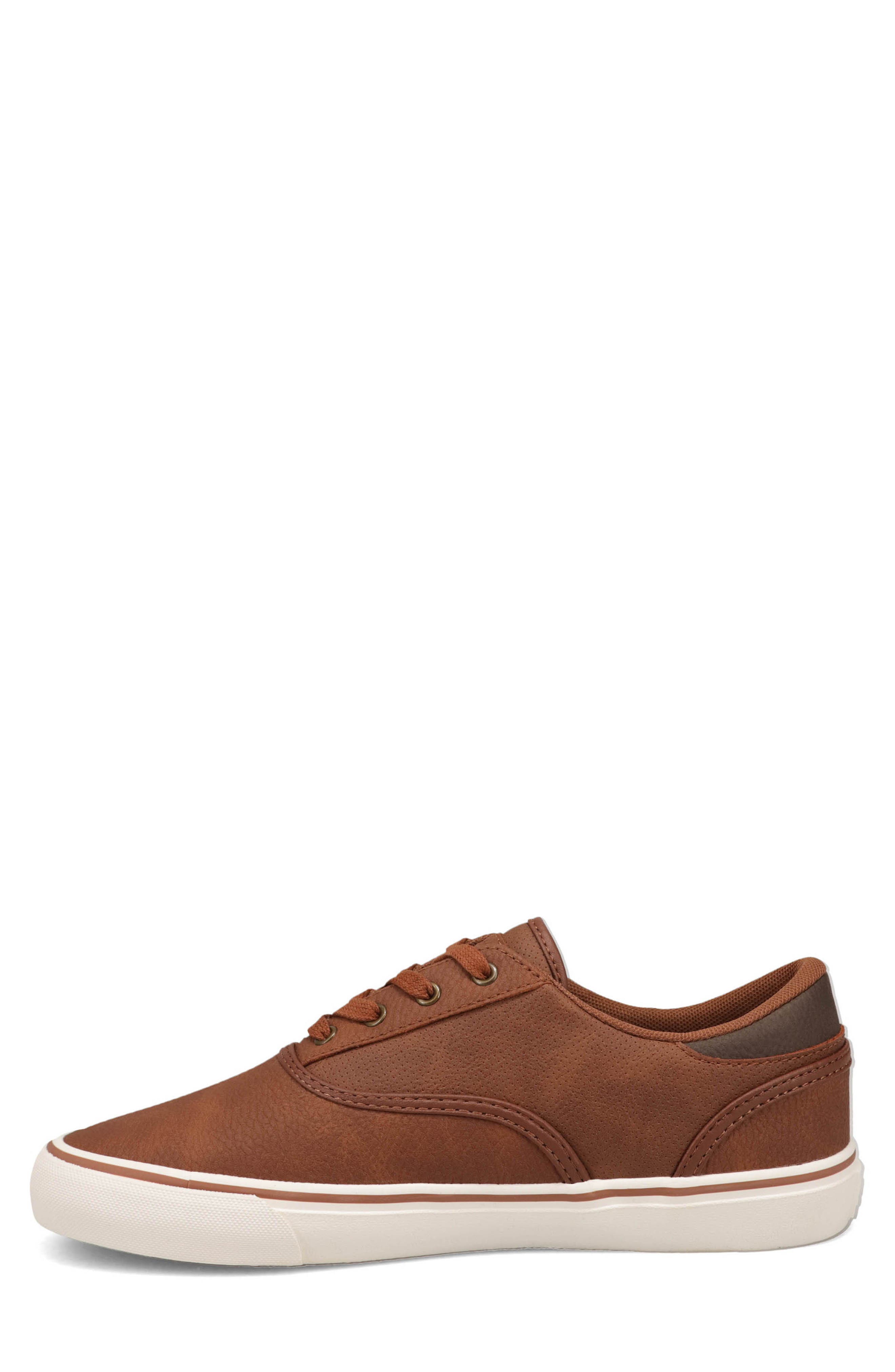 Dockers<sup>®</sup> Estes Wax Low Profile Lace Up Sneaker, Alternate, color, Tan/ Brown