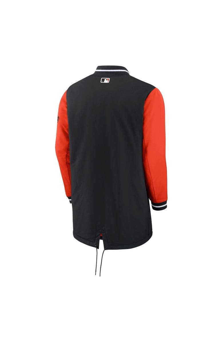 Nike Men's Nike Black San Francisco Giants Authentic Collection Dugout Performance Full-Zip Jacket, Alternate, color, 