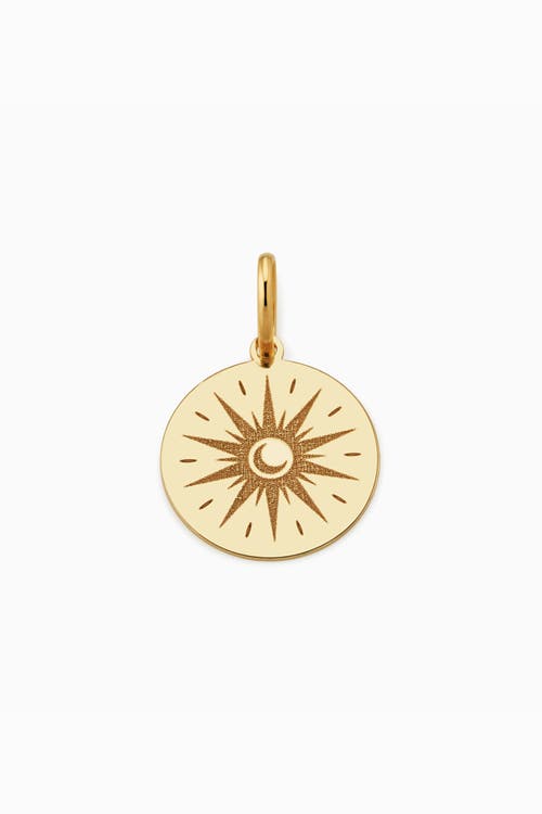 Oradina 14k Gold Summer Solstice Pendant Charm In Yellow Gold