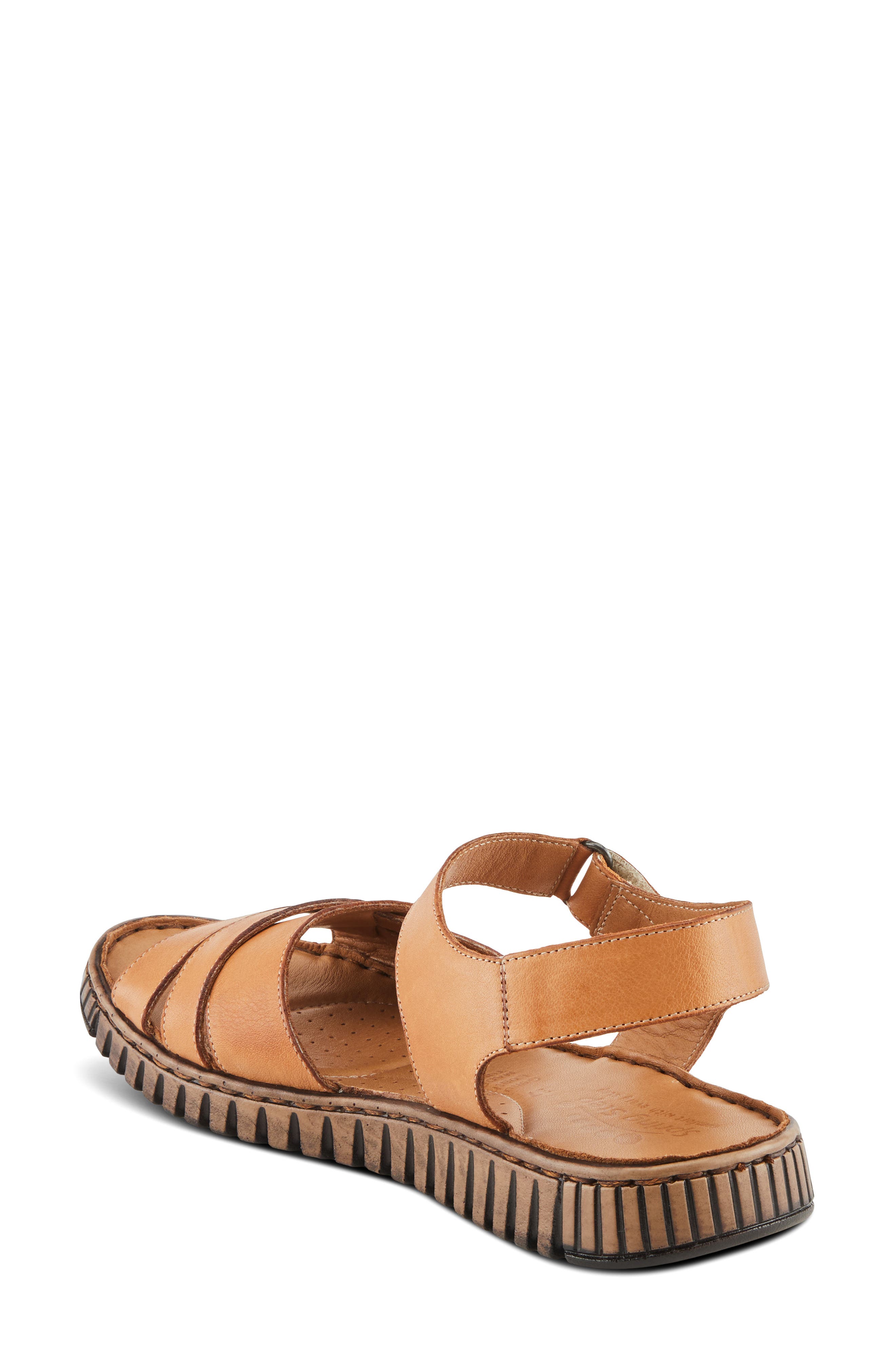 Spring Step Nochella Ankle Strap Sandal, Alternate, color, Camel