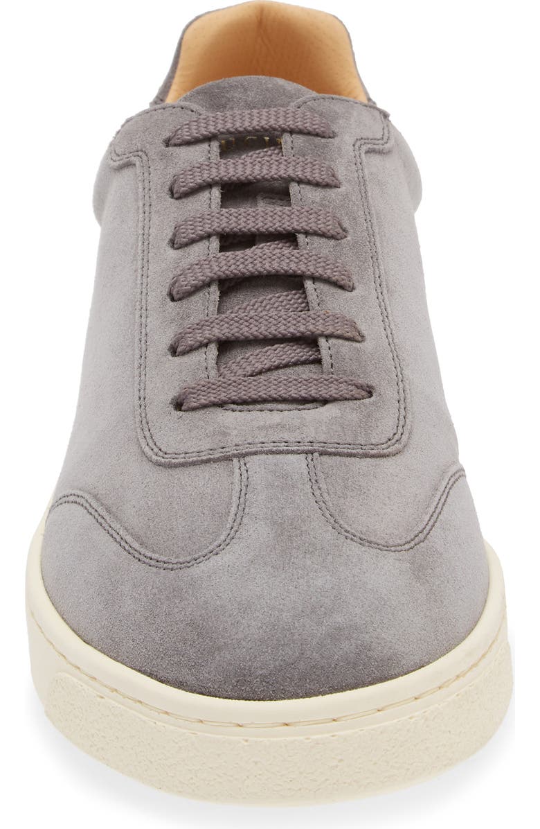Brunello Cucinelli Suede Low Top Sneaker, Alternate, color, Light Grey