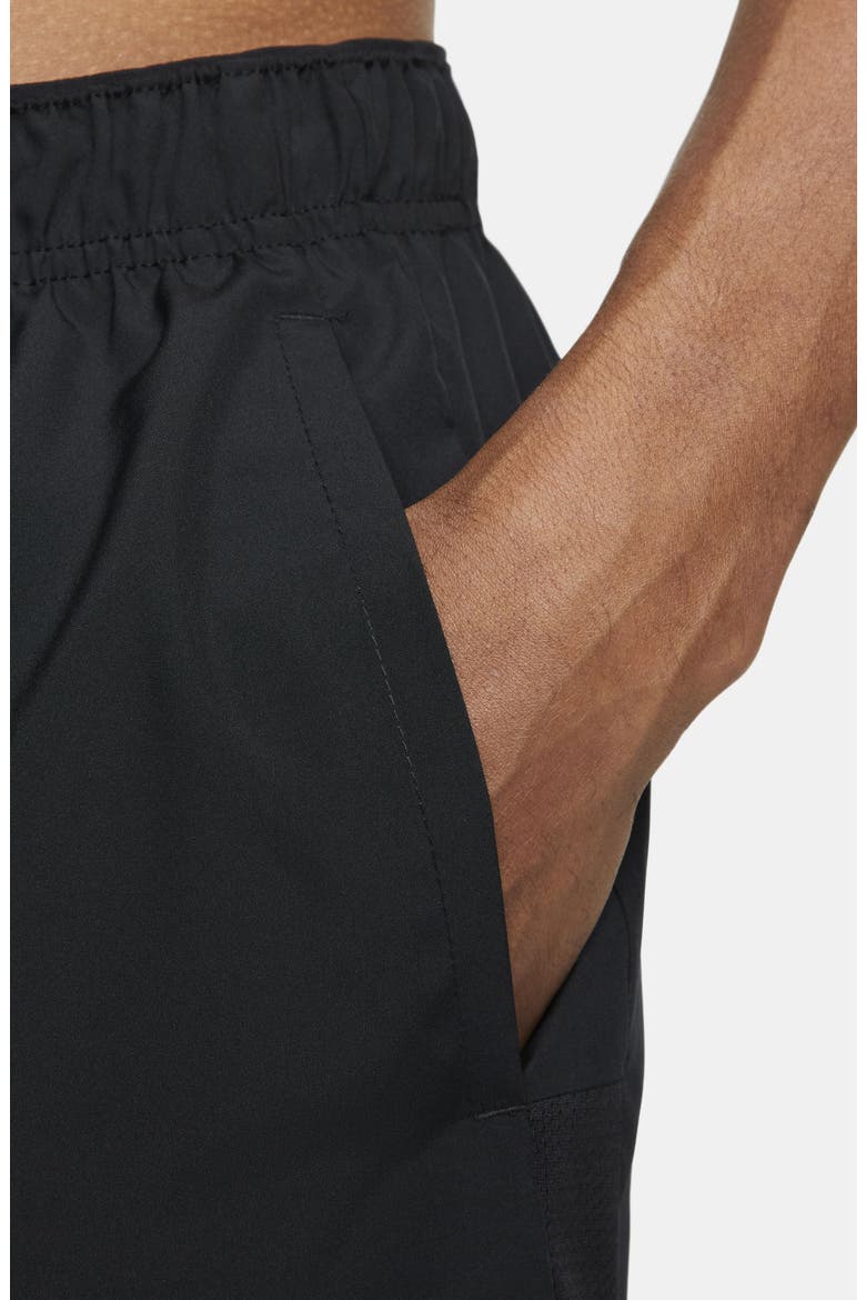 Dri-FIT Challenger Unlined Athletic Shorts, Alternate, color, BLACK/ BLACK/ BLACK