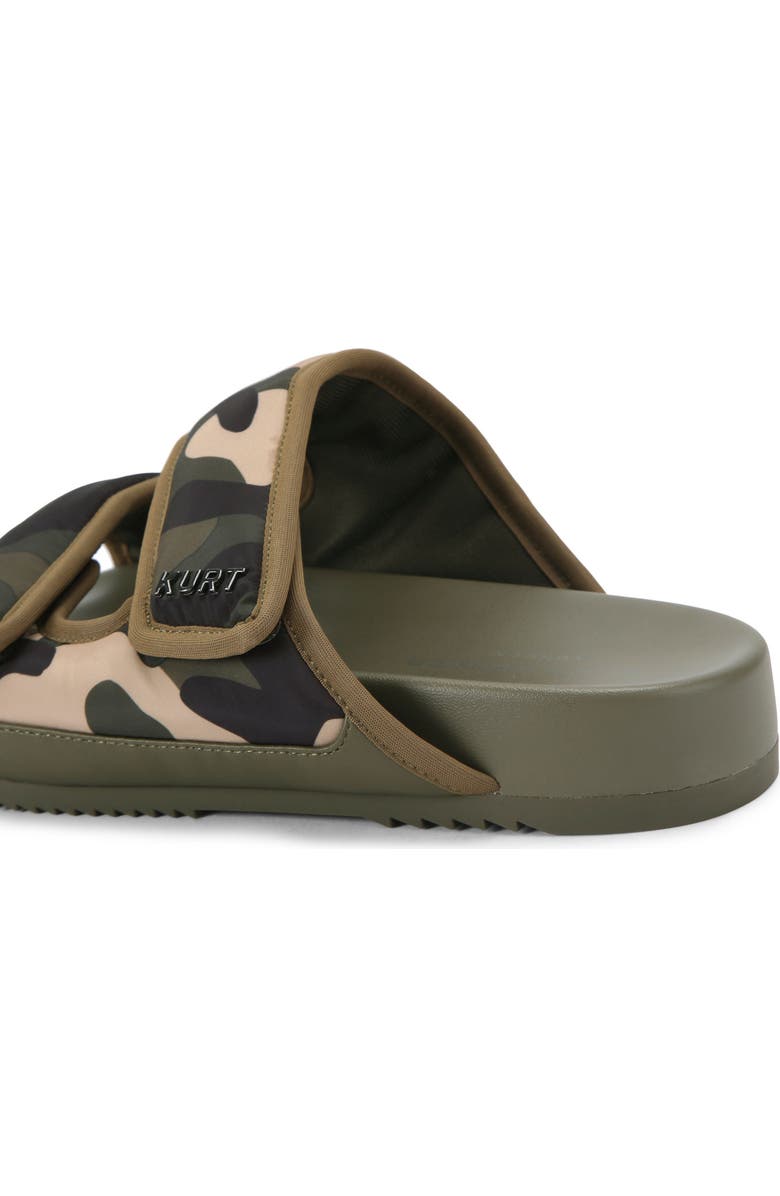 Kurt Geiger London Puff Slide Sandal, Alternate, color, Dark Green