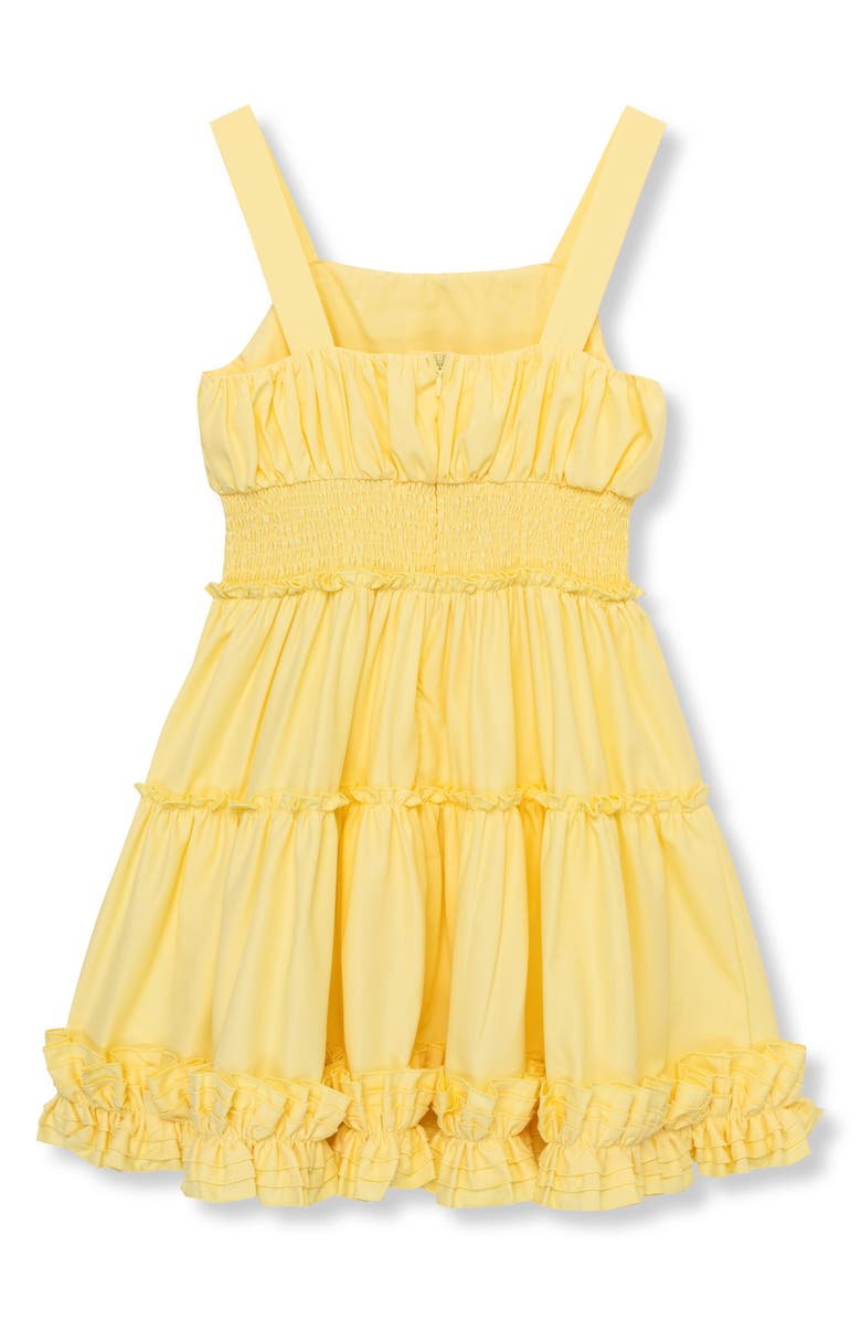 Habitual Kids Kids' Ruffle Smocked Waist Fit & Flare Dress, Alternate, color,