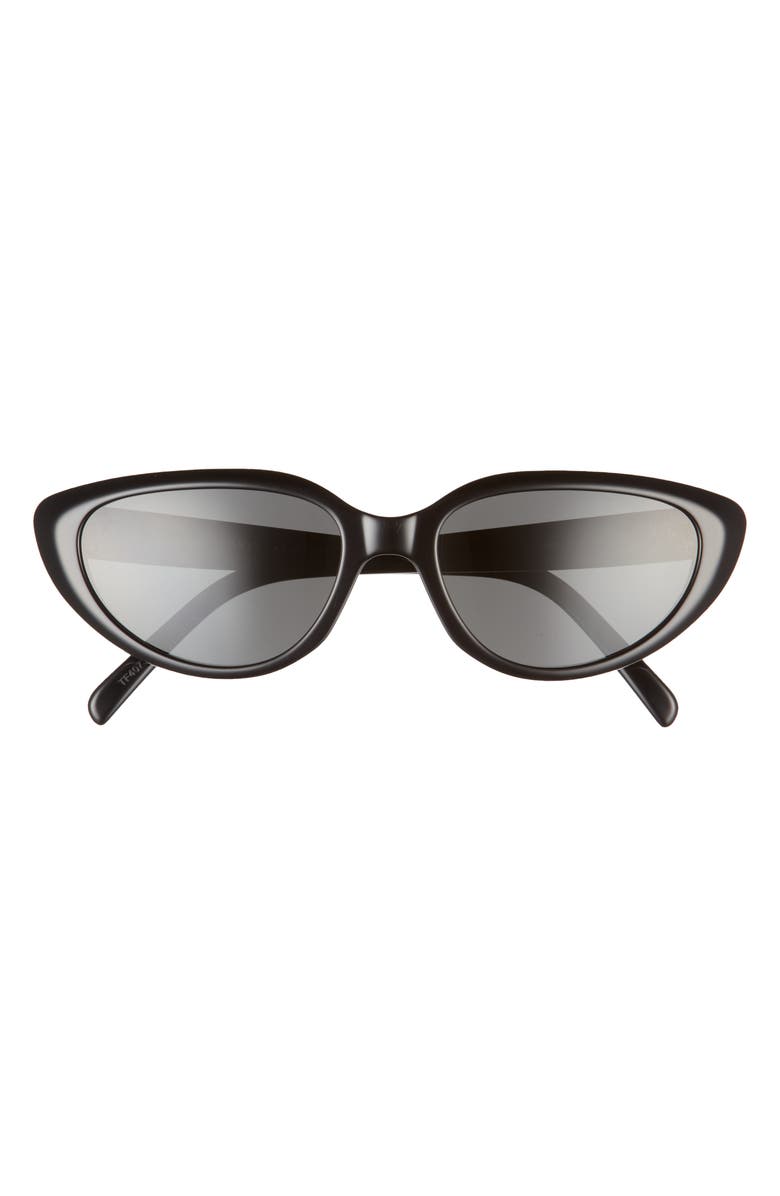 CELINE 55mm Cat Eye Sunglasses, Main, color, 
