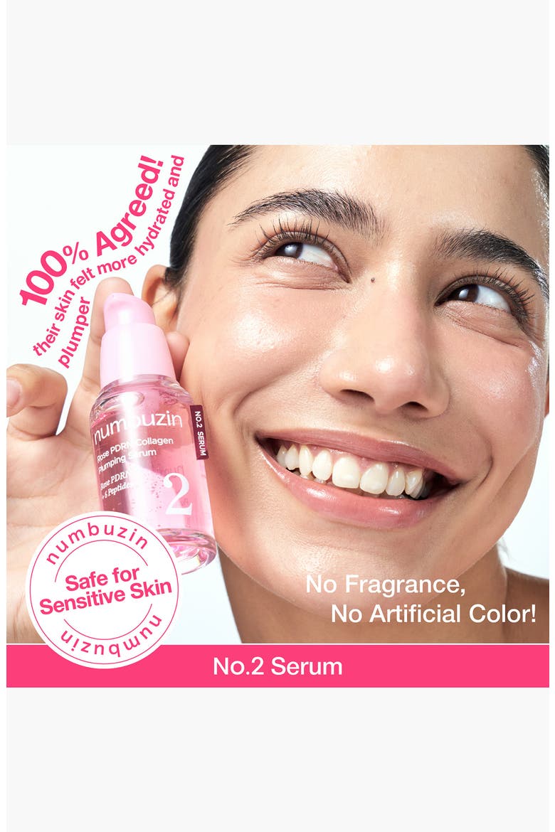 No.2 Rose PDRN Collagen Plumping Serum, Alternate, color, NO COLOR
