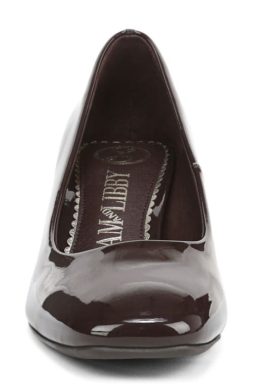 Sam & Libby Gianella Square Toe Pump In Brown