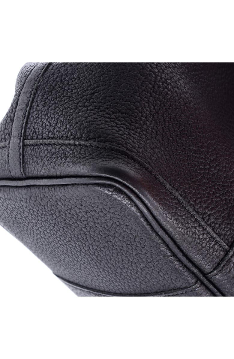 Pre-Owned Hermes Garden Party Tote Leather 30, Alternate, color, Noir