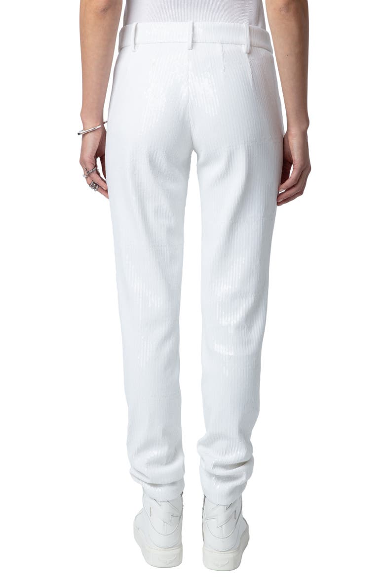Prune Sequin Straight Leg Pants, Alternate, color, JUDO