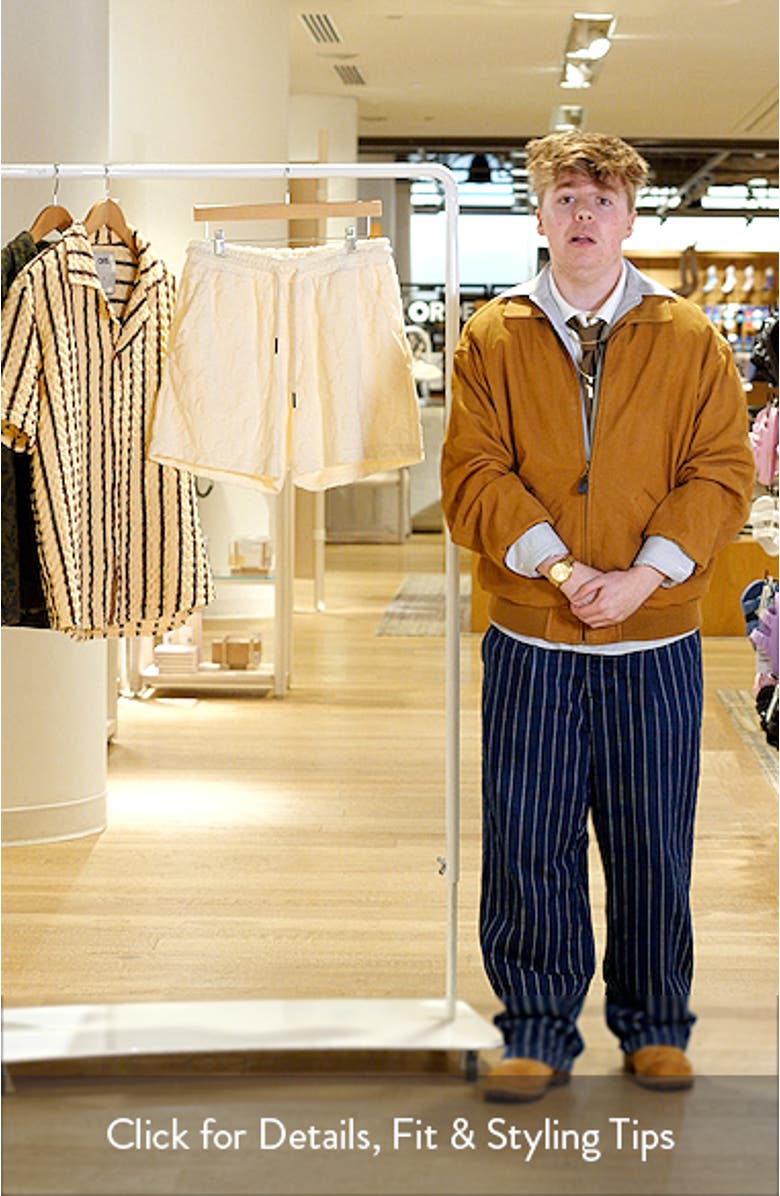 Terry Textured Terry Shorts, sales video thumbnail