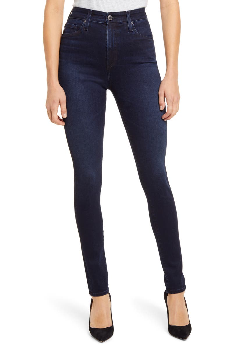 AG Mila High Waist Skinny Jeans, Main, color, 