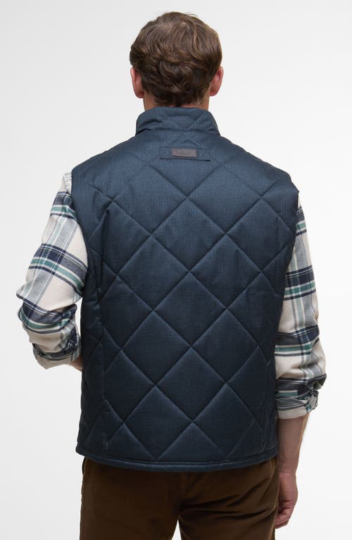 Barbour Finn Quilted Vest In Blue
