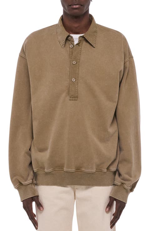 Garment Dyed Terry Polo