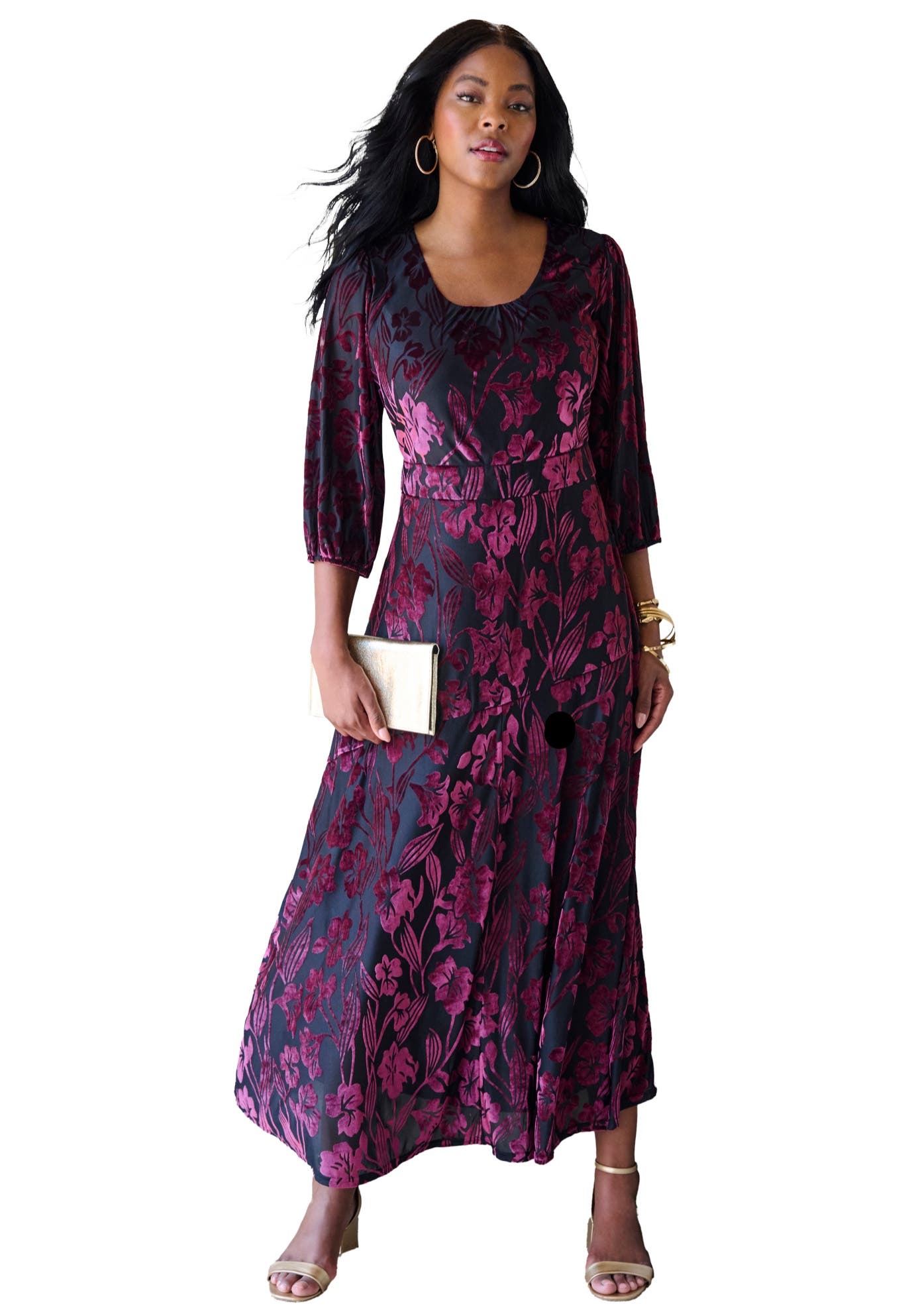 BLACK FLORAL