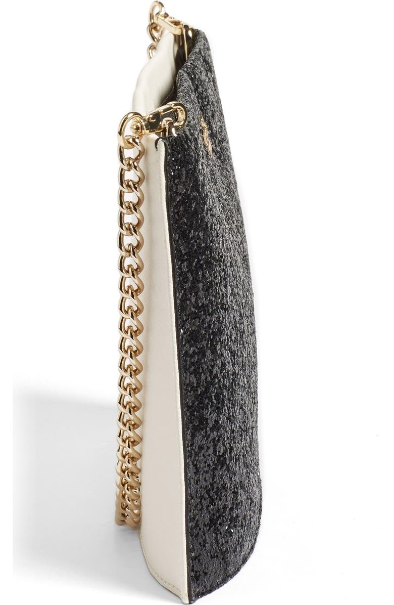 Kate Spade New York cameron street - glitter sima clutch, Alternate, color,