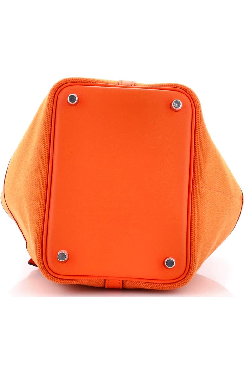 Pre-Owned Hermes Cargo Picotin Lock Bag Canvas and Swift PM, Alternate, color,