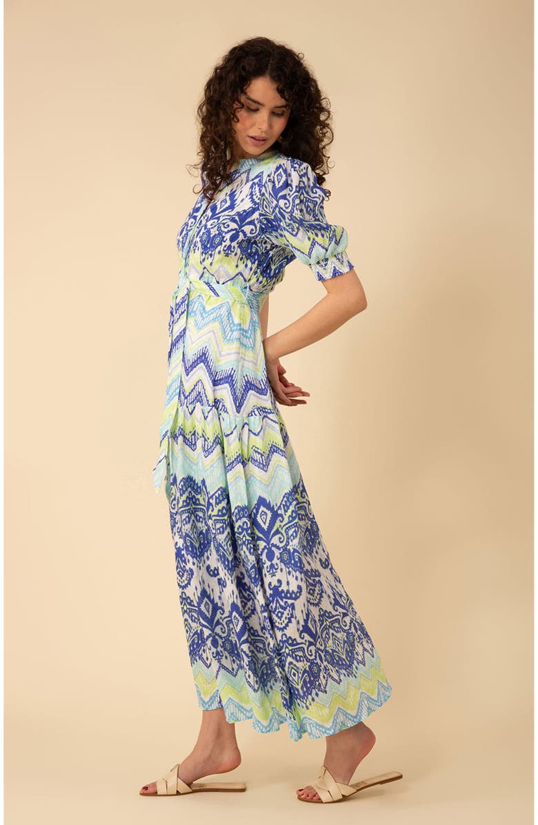 Hale Bob Sydney Linen Maxi Dress, Alternate, color,