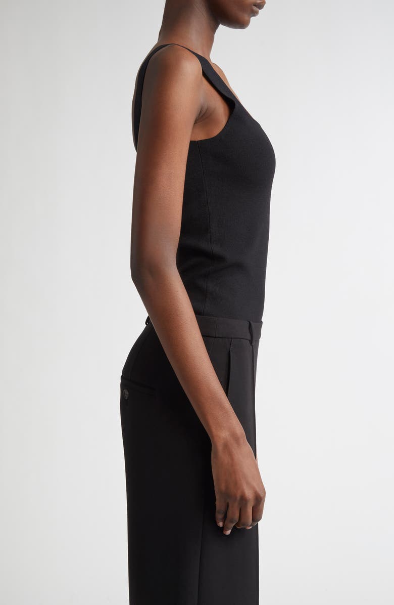 Vince Square Neck Tank, Alternate, color, Black