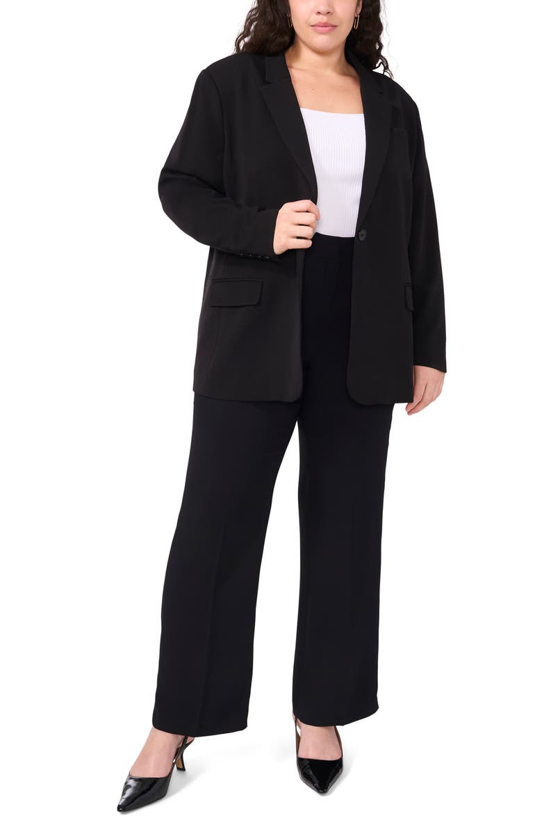 Halogen<sup>®</sup> Relaxed Blazer, Alternate, color, Rich Black