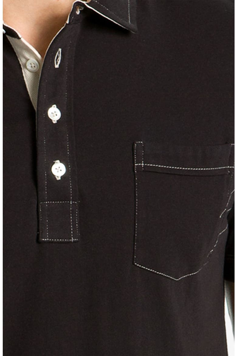 Pensacola Slim Fit Polo, Alternate, color, BLACK