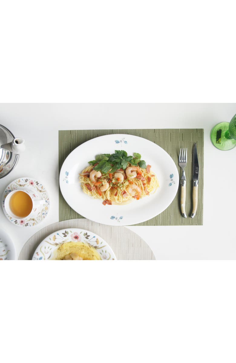 Twig New York Scandinavian Floral Oval Platter, Alternate, color, Multi