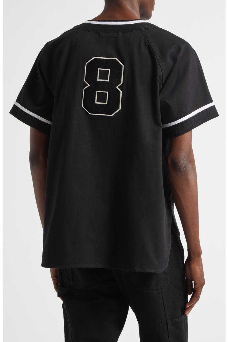 Baseball Shirt, Alternate, color, BLACK