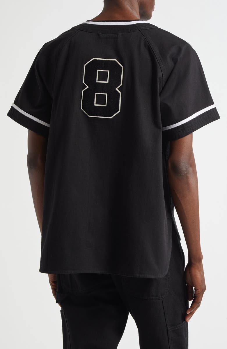 Bode Baseball Shirt, Alternate, color, Black