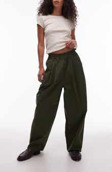 Topshop Pleated Balloon Jogger Pants