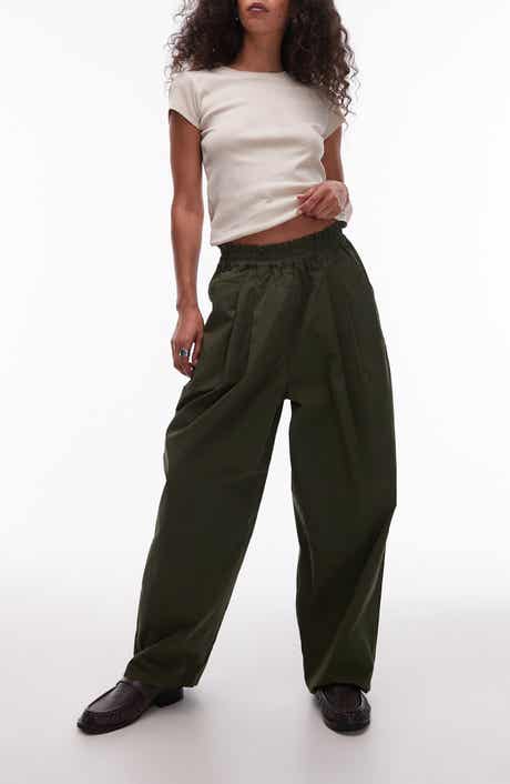 Topshop Pleated Balloon Jogger Pants