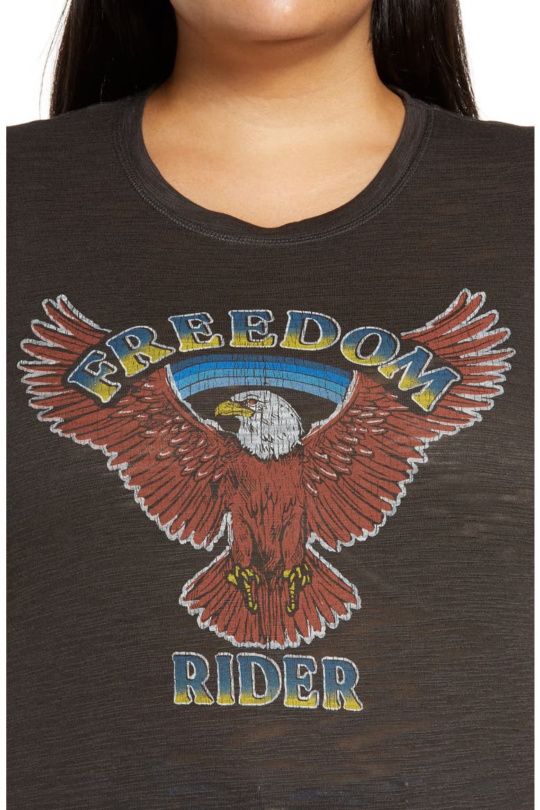 Freedom Rider Graphic Tee, Alternate, color, VINTAGE BLACK