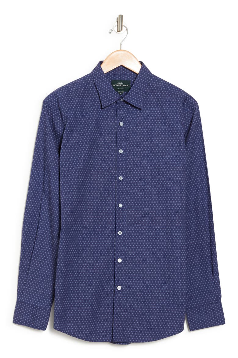 Mill Road Long Sleeve Woven Shirt, Alternate, color, MIDNIGHT