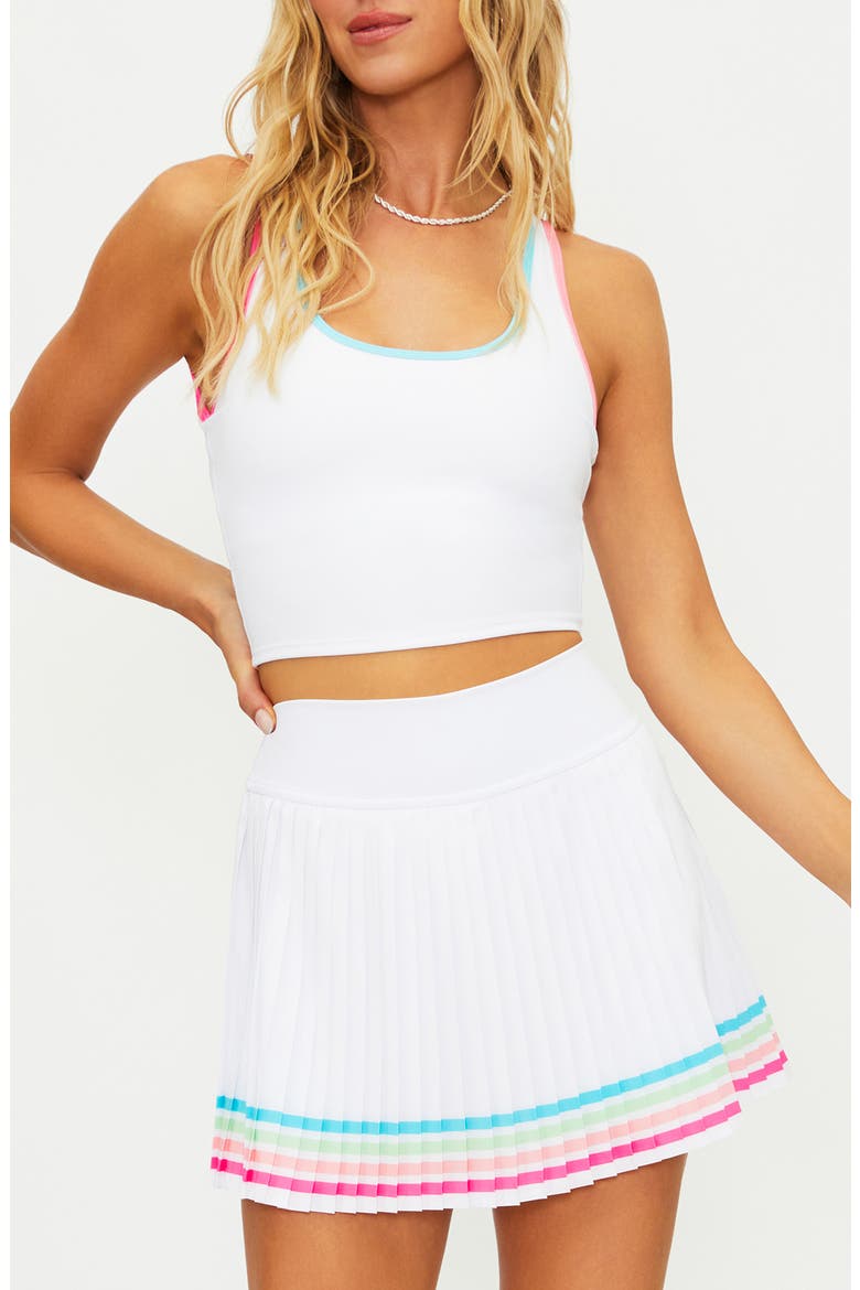 Ash Tank Top, Main, color, HIBISCUS COVE WHITE