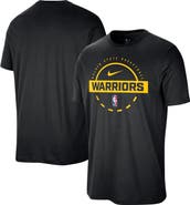 Nike Men's Nike  Black Golden State Warriors Authentic Practice T-Shirt