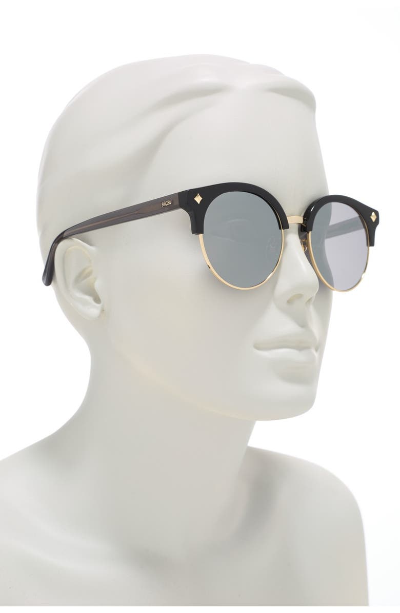 MCM 53mm Round Sunglasses, Alternate, color,