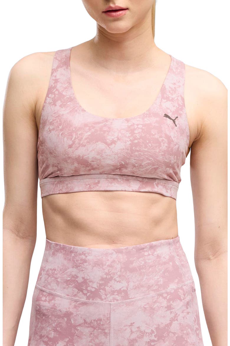Cloudspun Mid Support Sports Bra, Main, color, MISTY PINK