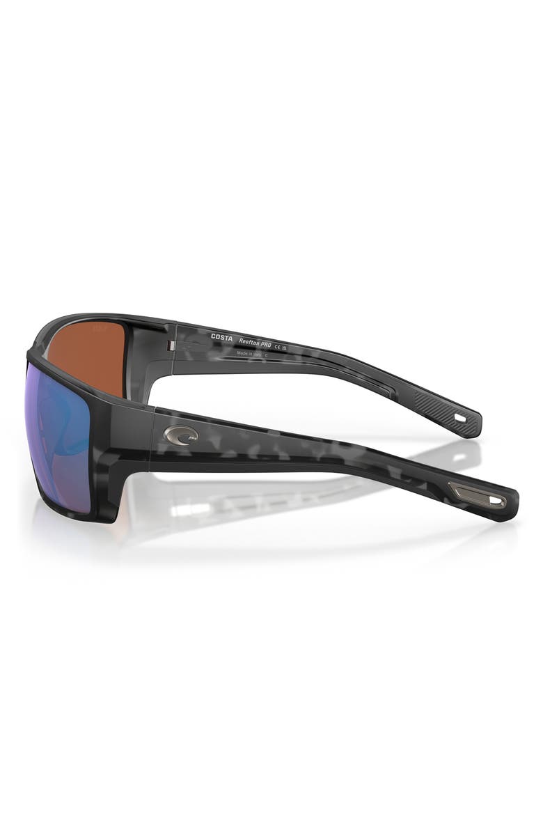 Costa Del Mar Reefton Pro 65mm Polarized Rectangular Sunglasses, Alternate, color,