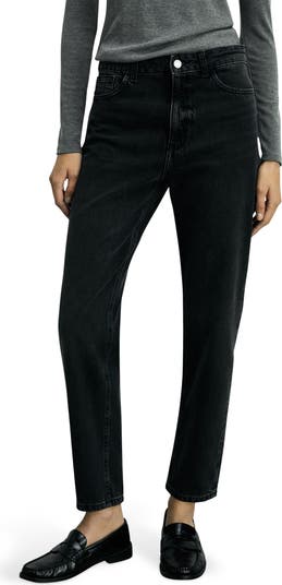 Mom2000 High Waist Straight Leg Jeans