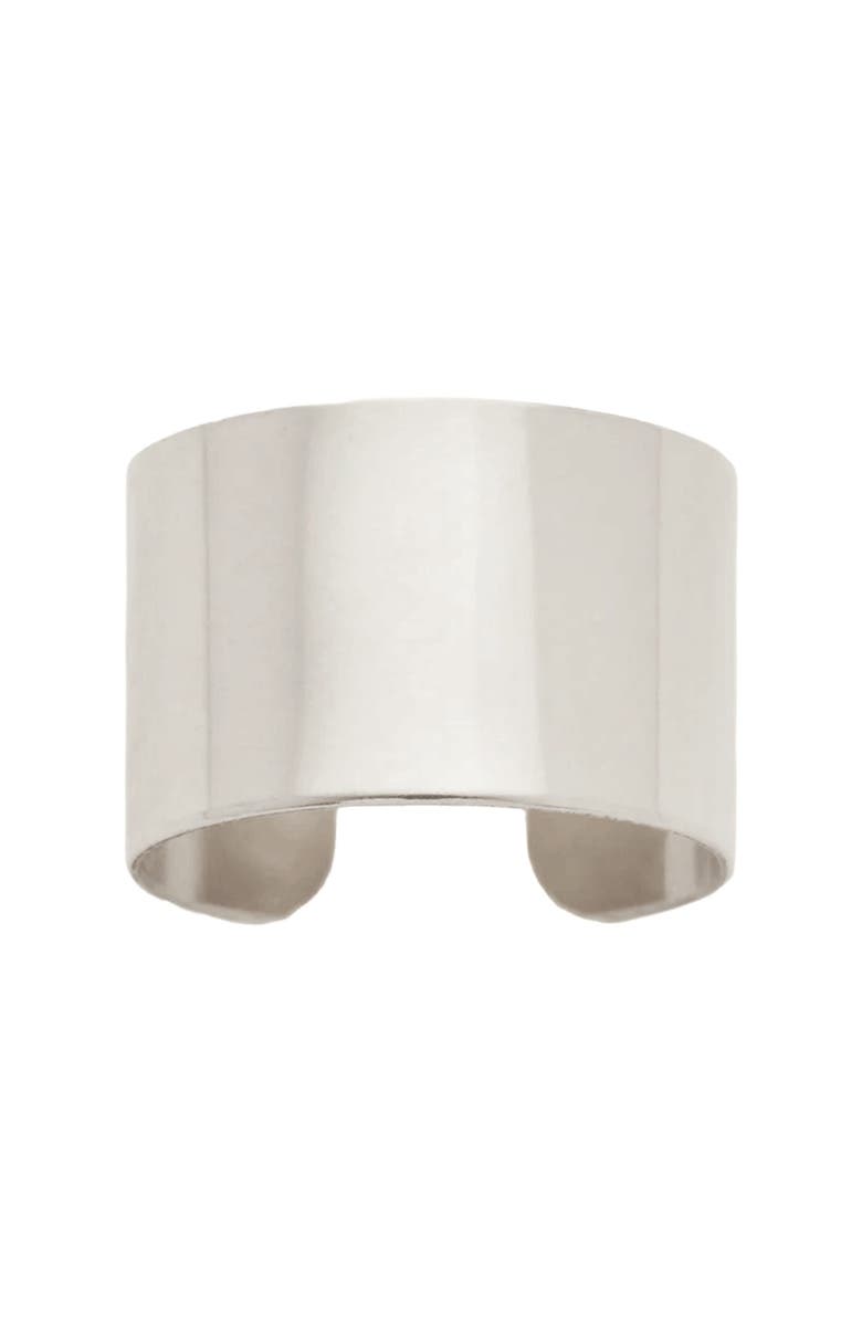 MADE BY MARY Luster Cigar Band Ring, Main, color, Silver