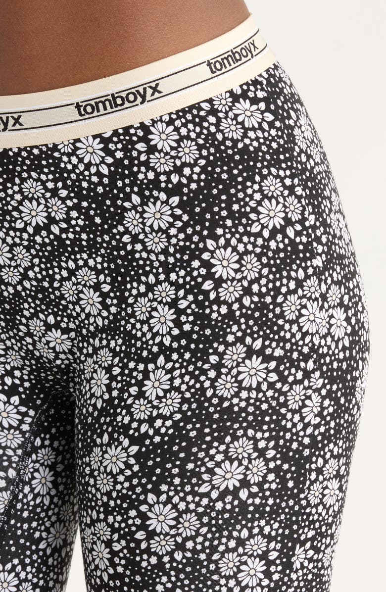 TomboyX Stretch Modal 9-Inch Boxer Briefs, Alternate, color, Modal Petal Pizzazz