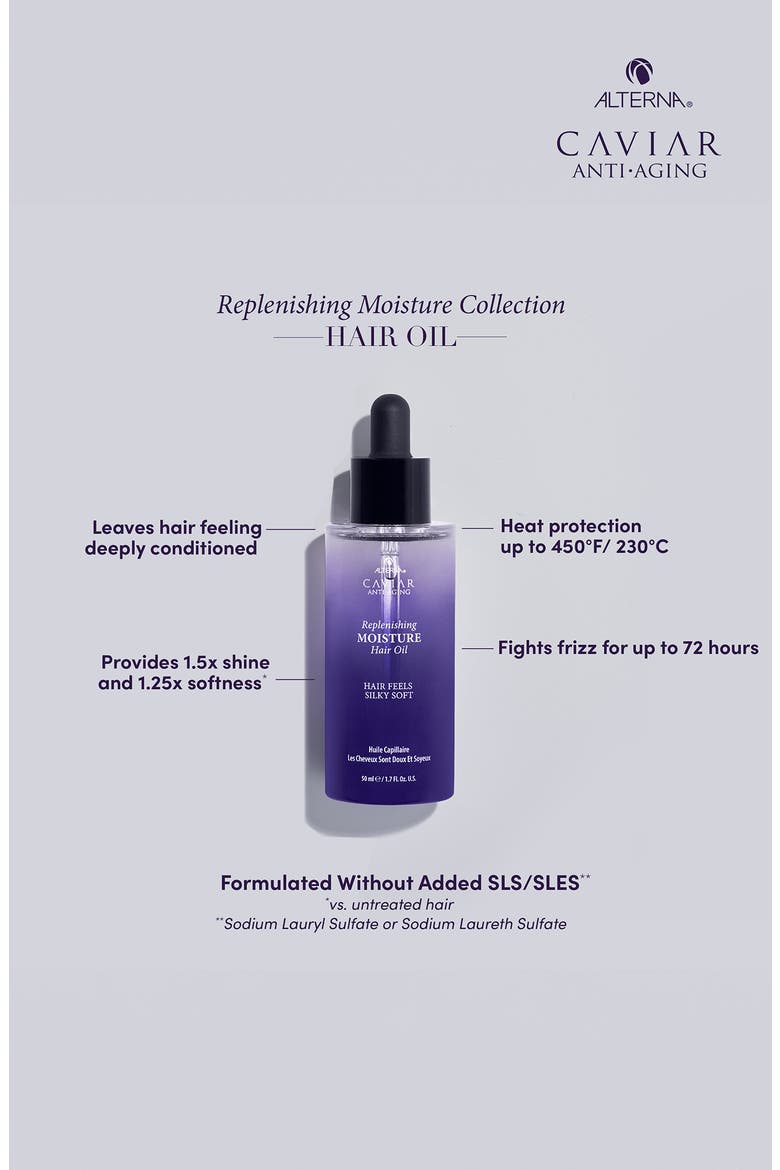 Caviar Anti-Aging Replenishing Moisture Hair Oil, Alternate, color, NO COLOR