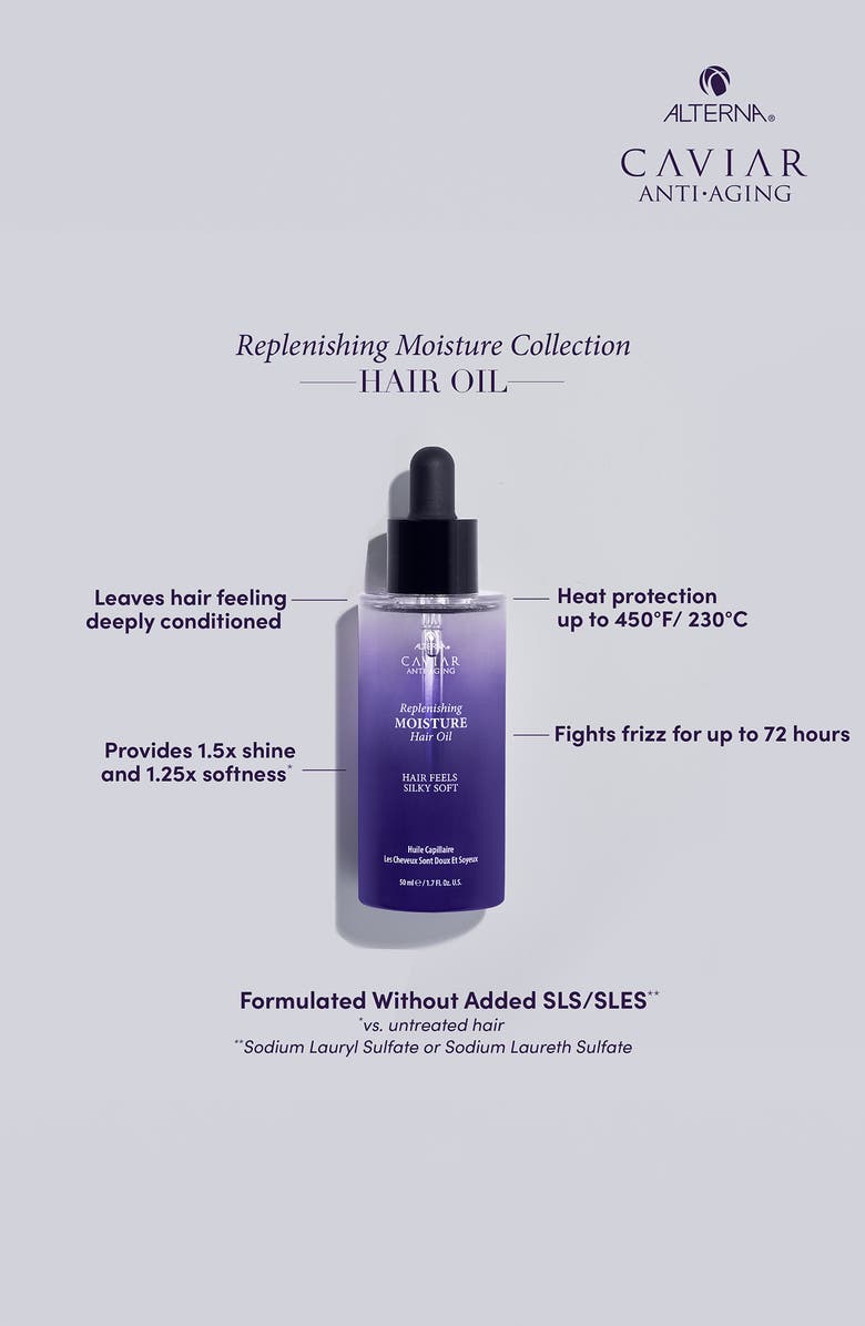 ALTERNA<sup>®</sup> Caviar Anti-Aging Replenishing Moisture Hair Oil, Alternate, color,