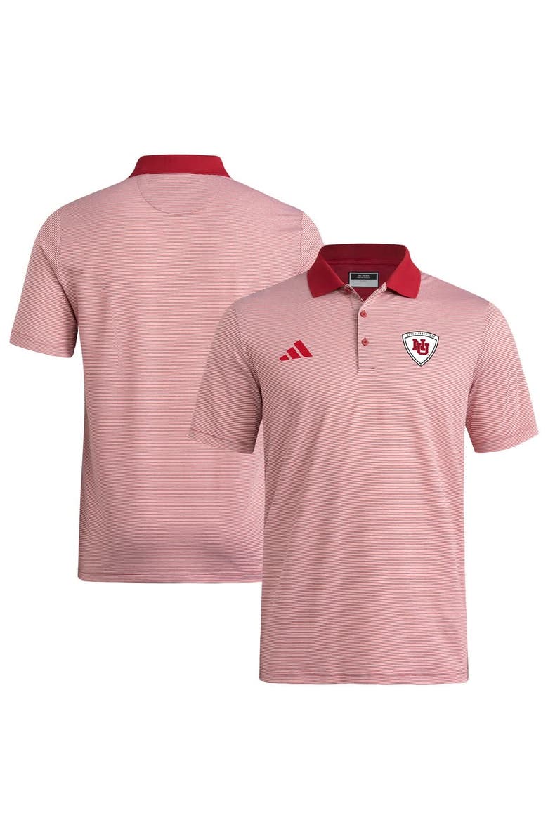 adidas Men's adidas Scarlet Nebraska Huskers Ultimate 365 Polo, Main, color, 