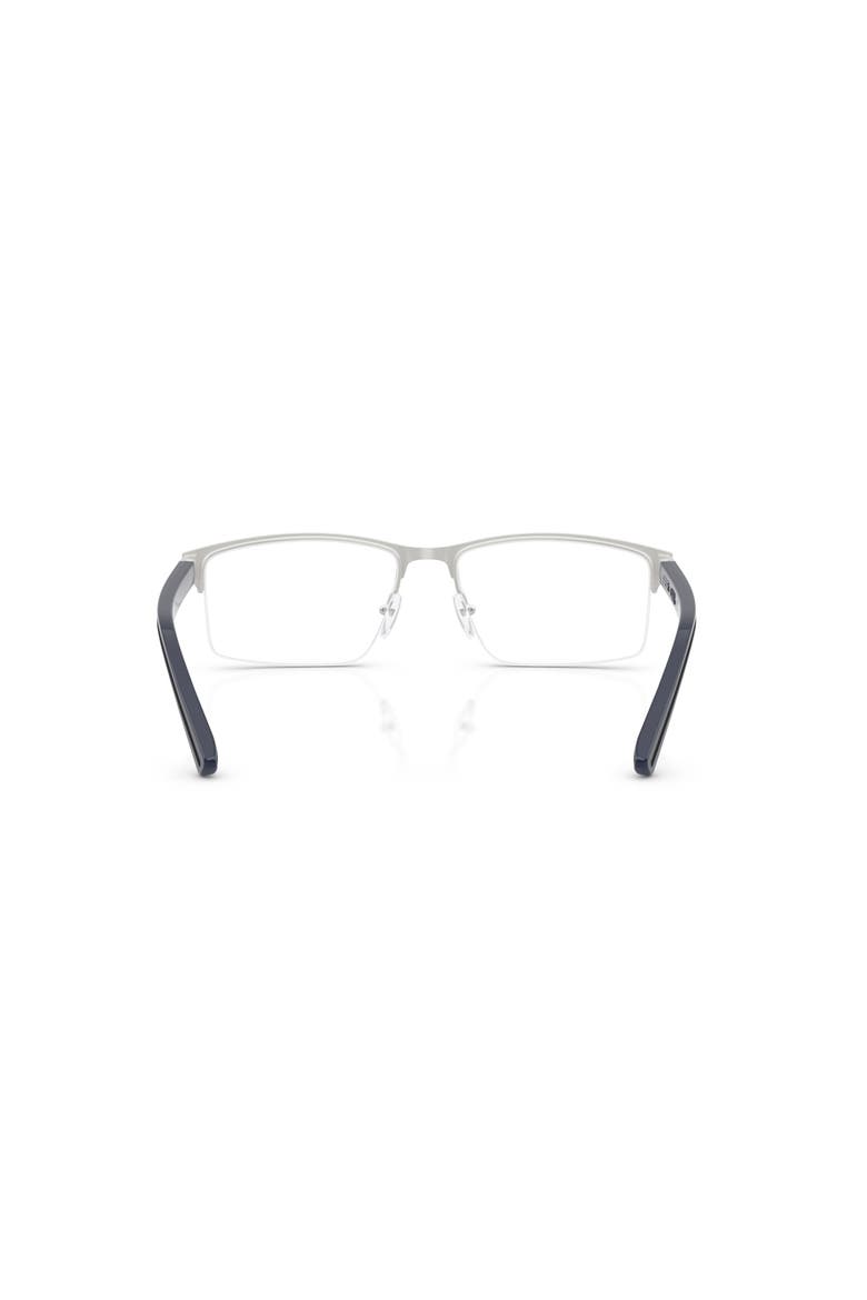 58mm Rectangle optical glasses, Alternate, color, Grey