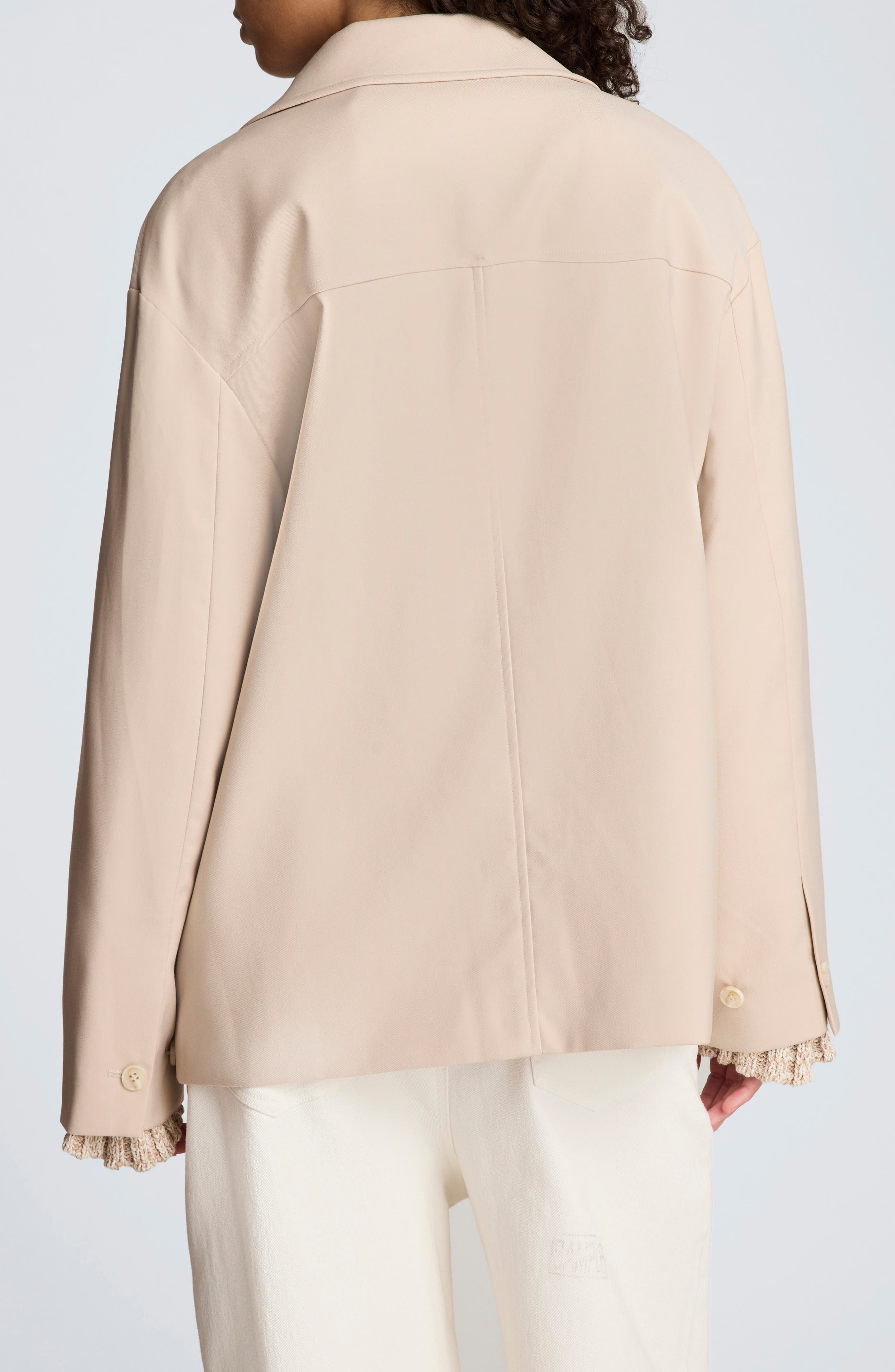 Twill Trench Jacket - image 2