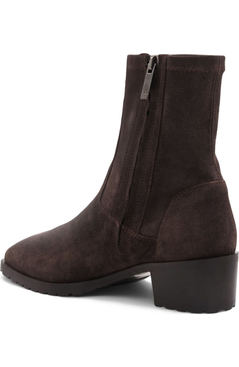 Aquatalia Roza Weatherproof Sock Bootie, Alternate, color, Mocha Suede