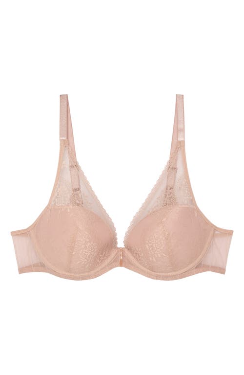 Passionata Maddie Underwire Plunge Bra In Pink