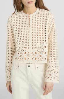 The Postcard Open Stitch Cardigan